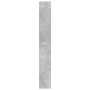 Engineered wood bookshelf in concrete gray, 80x24x176 cm by , Bookcases and shelves - Ref: Foro24-857856, Price: 77,23 €, Dis...