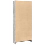 Engineered wood bookshelf in concrete gray, 80x24x176 cm by , Bookcases and shelves - Ref: Foro24-857856, Price: 77,23 €, Dis...