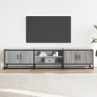 TV stand made of Sonoma gray engineered wood 180x35x41 cm by , TV Furniture - Ref: Foro24-3300778, Price: 126,77 €, Discount: %