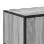 TV stand made of Sonoma gray engineered wood 180x35x41 cm by , TV Furniture - Ref: Foro24-3300778, Price: 126,77 €, Discount: %