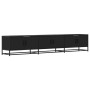 Mueble para TV madera de ingeniería negro 210x35x41 cm de , Muebles TV - Ref: Foro24-3300790, Precio: 139,44 €, Descuento: %