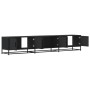 Mueble para TV madera de ingeniería negro 210x35x41 cm de , Muebles TV - Ref: Foro24-3300790, Precio: 139,44 €, Descuento: %