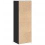 Engineered wood black shelf 40x30x114 cm | Foro24|Onlineshop| Casa, Jardín y Más Foro24.es