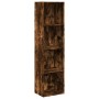 Engineered wood smoked oak bookshelf 40x30x152 cm by , Bookcases and shelves - Ref: Foro24-857880, Price: 58,26 €, Discount: %