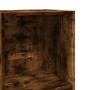 Engineered wood smoked oak bookshelf 40x30x152 cm by , Bookcases and shelves - Ref: Foro24-857880, Price: 58,26 €, Discount: %