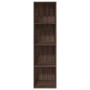 Estantería de madera de ingeniería marrón roble 40x30x152 cm de , Librerías y estanterías - Ref: Foro24-857882, Precio: 59,81...