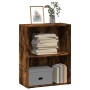 Engineered wood smoked oak bookshelf 60x30x77 cm by , Bookcases and shelves - Ref: Foro24-857894, Price: 42,57 €, Discount: %