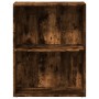 Engineered wood smoked oak bookshelf 60x30x77 cm by , Bookcases and shelves - Ref: Foro24-857894, Price: 42,57 €, Discount: %