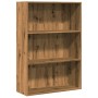 Engineered wood oak artisian shelf 80x30x114 cm by , Bookcases and shelves - Ref: Foro24-857939, Price: 62,40 €, Discount: %