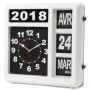 Perel Reloj de pared con calendario versión francesa 31x31 cm de Perel, Relojes de pared - Ref: Foro24-432655, Precio: 146,92...