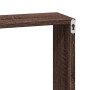 Engineered wood brown oak wall shelf 60x16x30 cm by , Shelves and shelves - Ref: Foro24-854883, Price: 26,96 €, Discount: %