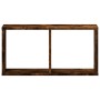 Engineered smoked oak wood wall cabinet 60x16x30 cm by , Shelves and shelves - Ref: Foro24-854881, Price: 26,35 €, Discount: %