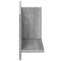 Engineered wood Sonoma gray wall cabinet 70x16.5x30 cm by , Shelves and shelves - Ref: Foro24-854855, Price: 29,34 €, Discoun...