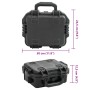 Black PP flight portable briefcase 30x24.5x12.5 cm by , Camera bags and cases - Ref: Foro24-4007245, Price: 31,13 €, Discount: %