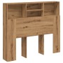 Kopfteil Schrank aus Eichenholz Artisian 120x19x103,5 cm. von , Schließfächer und Lagerschränke - Ref: Foro24-856867, Preis: ...