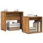 Stackable coffee tables, set of 2, made of aged engineered wood. by , Coffee table - Ref: Foro24-856050, Price: 46,90 €, Disc...