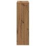 Oak artisan 3-level wooden divider bookcase 99x29x99 cm | Foro24|Onlineshop| Casa, Jardín y Más Foro24.es