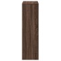 Three-level brown oak wood divider bookcase 99x29x99 cm by , Bookcases and shelves - Ref: Foro24-857964, Price: 71,31 €, Disc...