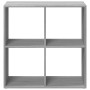 Wooden engineering gray Sonoma divider bookcase 69.5x29x69.5 cm | Foro24|Onlineshop| Casa, Jardín y Más Foro24.es