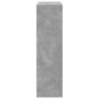 Divider bookcase in gray wood and concrete 69.5x29x103.5 cm by , Bookcases and shelves - Ref: Foro24-858015, Price: 69,97 €, ...