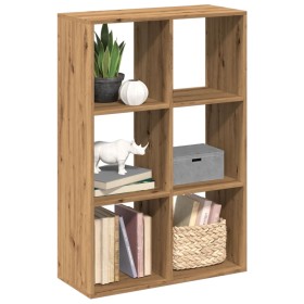 Librería divisora madera roble artisan 69,5x29x103,5 cm de , Librerías y estanterías - Ref: Foro24-858020, Precio: 69,97 €, D...