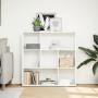 White engineering wood divider bookcase 102x29x103.5 cm by , Bookcases and shelves - Ref: Foro24-858048, Price: 83,97 €, Disc...