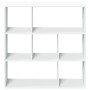 White engineering wood divider bookcase 102x29x103.5 cm by , Bookcases and shelves - Ref: Foro24-858048, Price: 83,97 €, Disc...