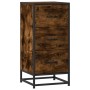 Engineered wood and smoked oak metal sideboard 35.5x35x76 cm by , Sideboards - Ref: Foro24-848946, Price: 69,31 €, Discount: %