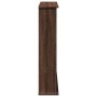 Borde de chimenea madera ingeniería marrón roble 75x20x87,5 cm de , Accesorios para hornos de leña y chimeneas - Ref: Foro24-...