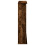 Borde de chimenea madera ingeniería roble ahumado 75x20x87,5 cm de , Accesorios para hornos de leña y chimeneas - Ref: Foro24...