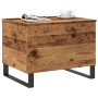 Mesa de centro madera de ingeniería envejecida 60x44,5x45 cm de , Mesas de centro - Ref: Foro24-857440, Precio: 76,59 €, Desc...