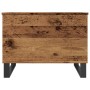 Mesa de centro madera de ingeniería envejecida 60x44,5x45 cm de , Mesas de centro - Ref: Foro24-857440, Precio: 76,59 €, Desc...