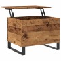 Mesa de centro madera de ingeniería envejecida 60x44,5x45 cm de , Mesas de centro - Ref: Foro24-857440, Precio: 76,59 €, Desc...