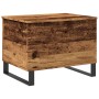 Mesa de centro madera de ingeniería envejecida 60x44,5x45 cm de , Mesas de centro - Ref: Foro24-857440, Precio: 76,59 €, Desc...