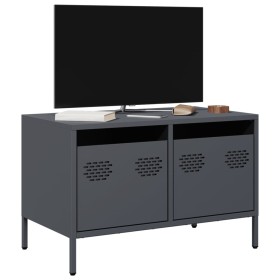 Mueble para TV acero laminado en frío antracita 68x39x43,5 cm de , Muebles TV - Ref: Foro24-851234, Precio: 137,99 €, Descuen...