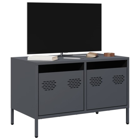 Mueble para TV acero laminado en frío antracita 68x39x43,5 cm | Foro24|Onlineshop| Casa, Jardín y Más Foro24.es