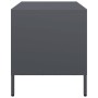 TV stand made of cold-rolled anthracite steel, measuring 68x39x43.5 cm. by , TV Furniture - Ref: Foro24-851234, Price: 137,99...