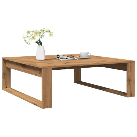 Mesa de centro madera de ingeniería roble artisan 100x100x35 cm de , Mesas de centro - Ref: Foro24-856691, Precio: 68,93 €, D...