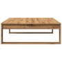 Mesa de centro madera de ingeniería roble artisan 100x100x35 cm de , Mesas de centro - Ref: Foro24-856691, Precio: 68,93 €, D...