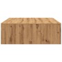 Engineered wood oak artisan coffee table 100x100x35 cm by , Coffee table - Ref: Foro24-856685, Price: 79,97 €, Discount: %