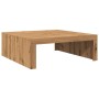 Engineered wood oak artisan coffee table 100x100x35 cm by , Coffee table - Ref: Foro24-856685, Price: 79,97 €, Discount: %