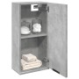 Armario de baño de pared gris hormigón 32x20x67 cm de , Armarios y almacenamiento - Ref: Foro24-856936, Precio: 42,91 €, Desc...