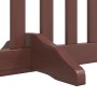 Folding dog gate 6 panels poplar wood brown 480 cm by , Dog kennels and fences - Ref: Foro24-3155693, Price: 175,76 €, Discou...