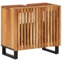 Set of 4-piece solid acacia wood bathroom furniture. by , Bathroom furniture - Ref: Foro24-3217094, Price: 394,65 €, Discount: %