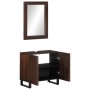 Set of 2-piece solid mango wood bathroom furniture by , Bathroom furniture - Ref: Foro24-3217096, Price: 145,87 €, Discount: %