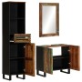 Set of 3-piece solid acacia wood bathroom furniture. by , Bathroom furniture - Ref: Foro24-3217105, Price: 292,01 €, Discount: %