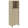 Juego muebles de baño 3 piezas madera ingeniería roble Sonoma de vidaXL, Muebles de baño - Ref: Foro24-3056910, Precio: 102,3...