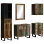 Set of 5-piece solid acacia wood bathroom furniture. by , Bathroom furniture - Ref: Foro24-3217107, Price: 422,16 €, Discount: %