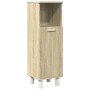 3-piece bathroom furniture set made of Sonoma oak plywood. by , Bathroom furniture - Ref: Foro24-3324975, Price: 176,51 €, Di...