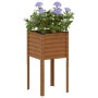 Jardinera de acero oxidado 45x45x88 cm | Foro24|Onlineshop| Casa, Jardín y Más Foro24.es